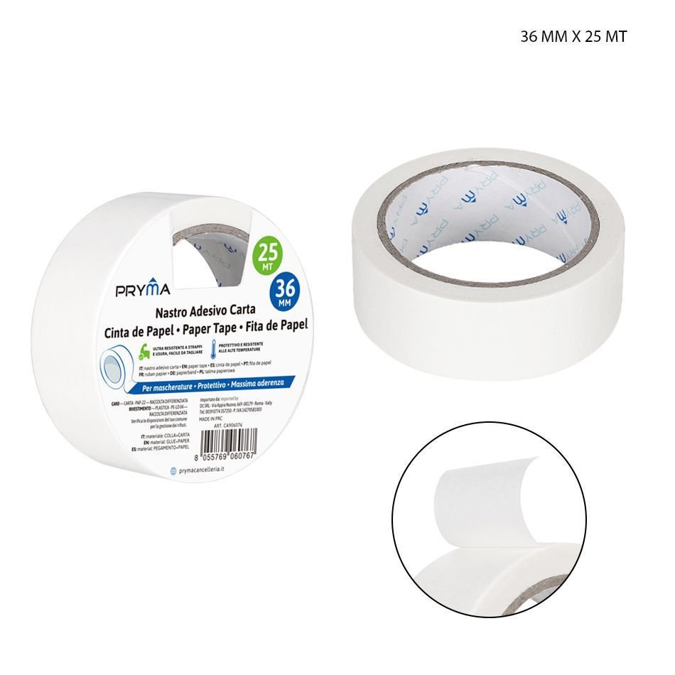 Cinta adhesiva 36mm x 25m - Material de oficina