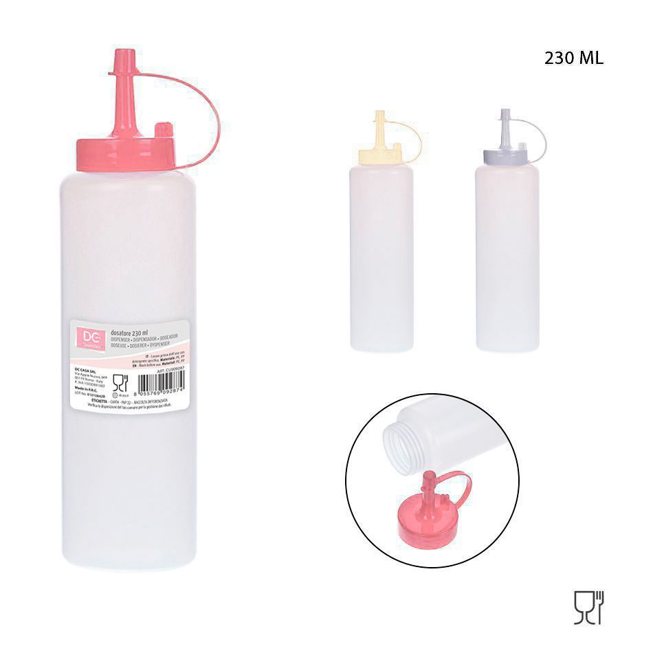 Dispensador de salsas 19x5 cm 230 ml - Utensilios de cocina