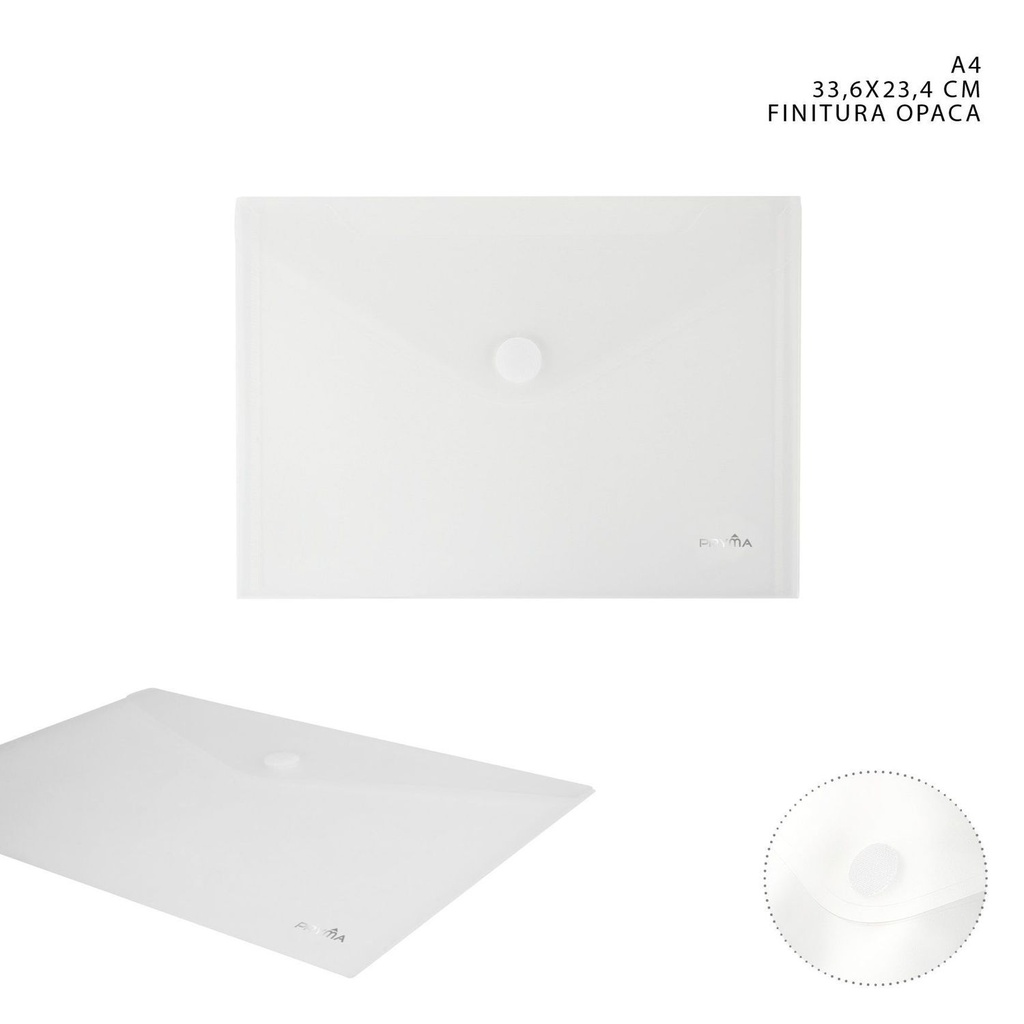 Carpeta con cierre velcro A4 336x234 mm - Carpetería y productos de oficina