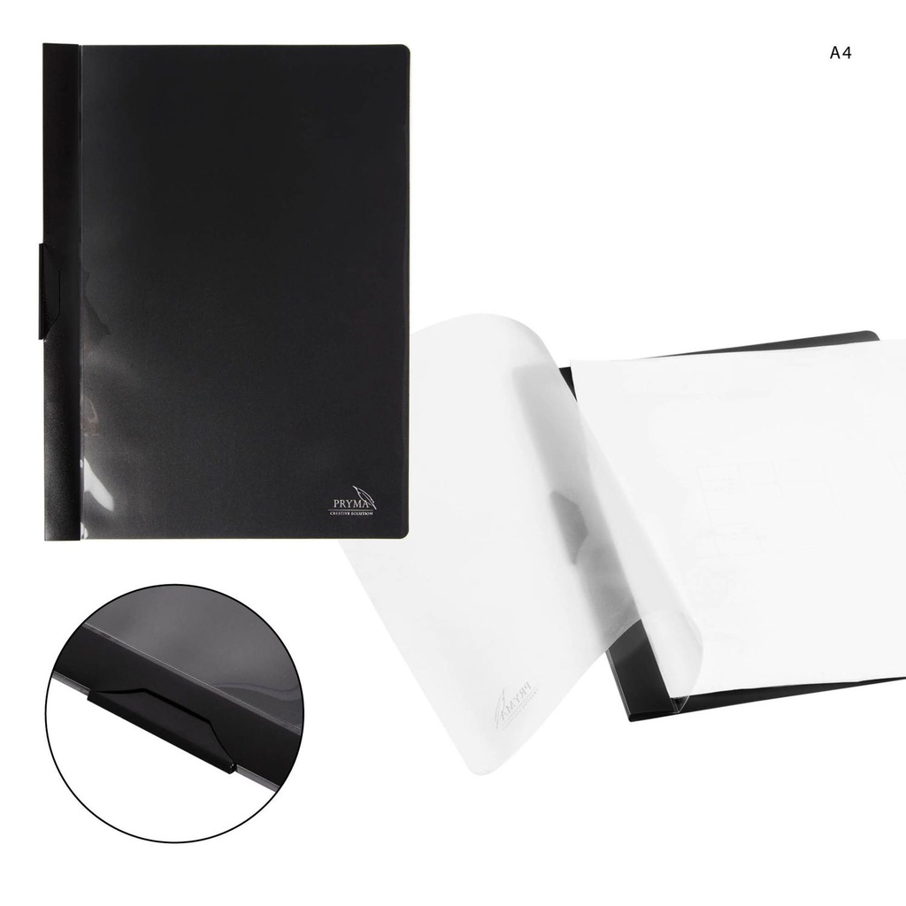 Carpeta A4 negra - Suministros de oficina