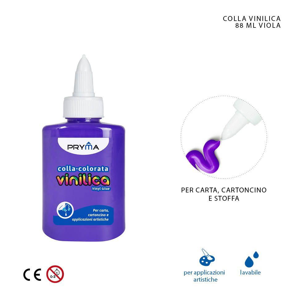 Pegamento violeta 88ml - Artículos de manualidades y pegamentos