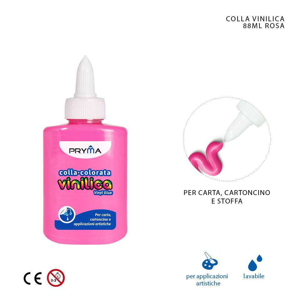 Pegamento rosa 88ml ideal para manualidades y bricolaje