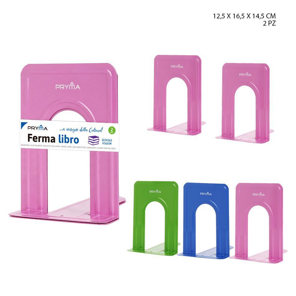 Soporte tipo arco 12.5x16.5x14.5cm 162g 2pz - Papelería y organización