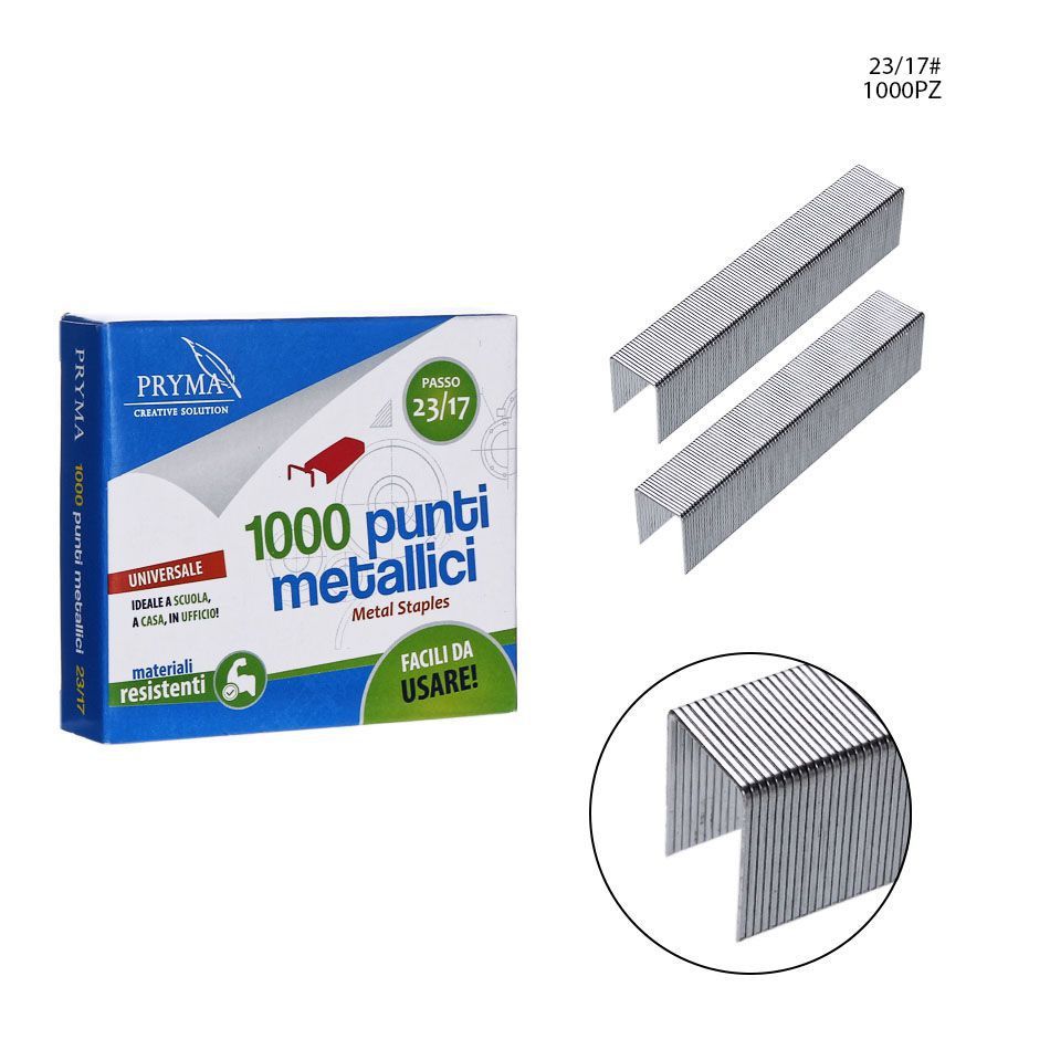 Grasas de metal 23/17 1000 PZ - Suministros de oficina
