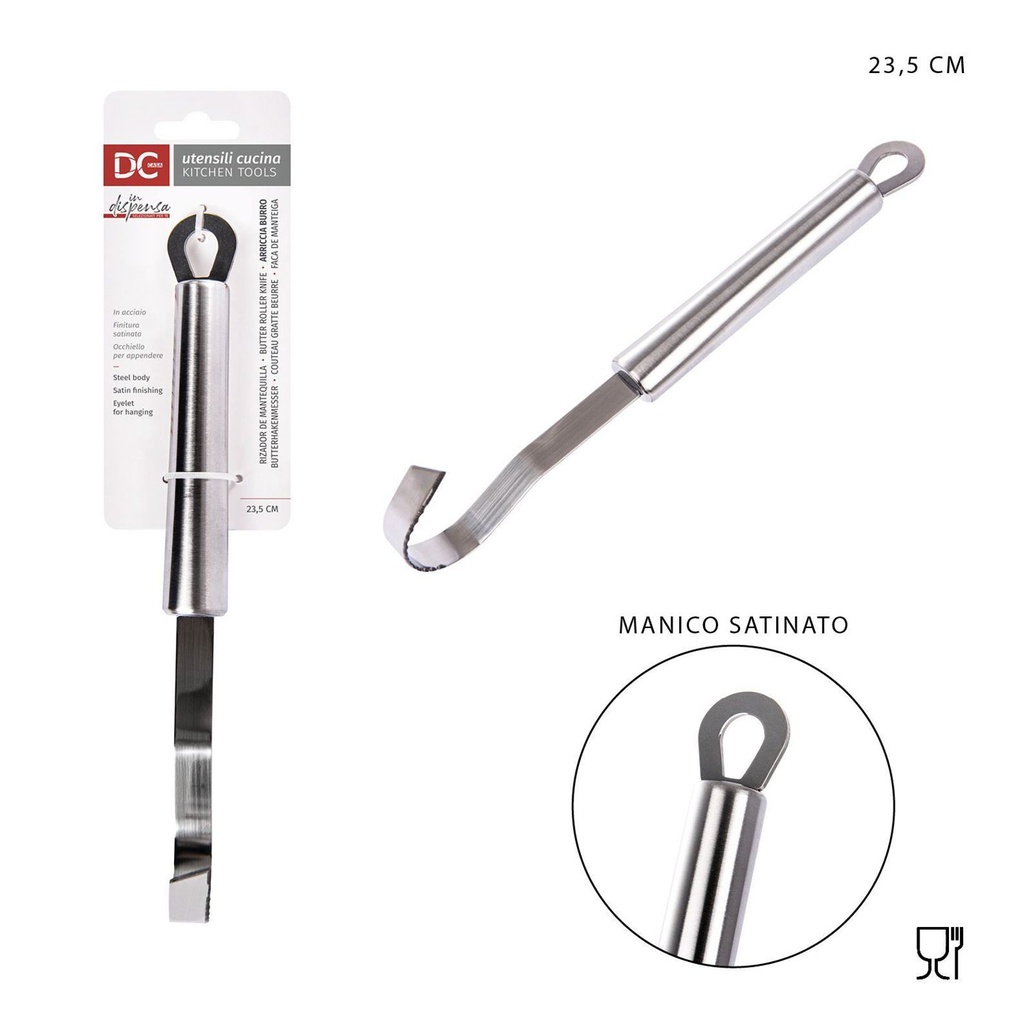 Cuchillo para untar de acero 23.5x2.4cm - Utensilios de cocina