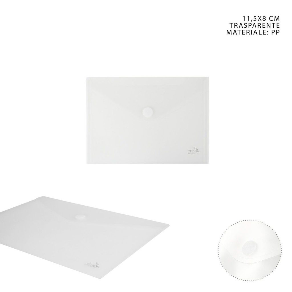 CARPETA CON CIERRE VELCRO 11.5x8 cm - Material de oficina