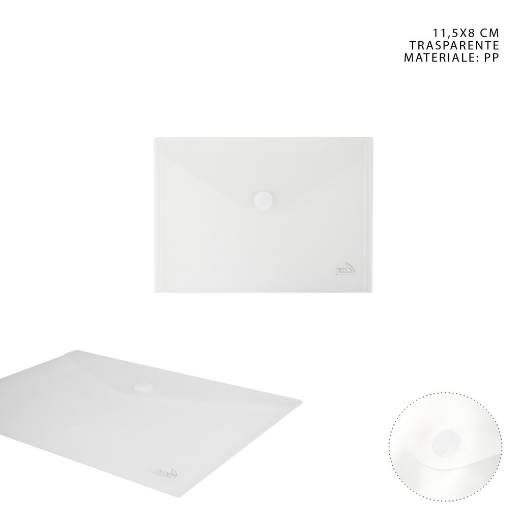 CARPETA CON CIERRE VELCRO 11.5x8 cm - Material de oficina