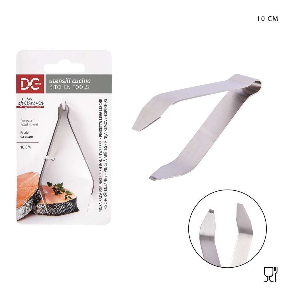 Pinza saca espinas acero inoxidable 10X4.2X1.8CM - Accesorios de cocina