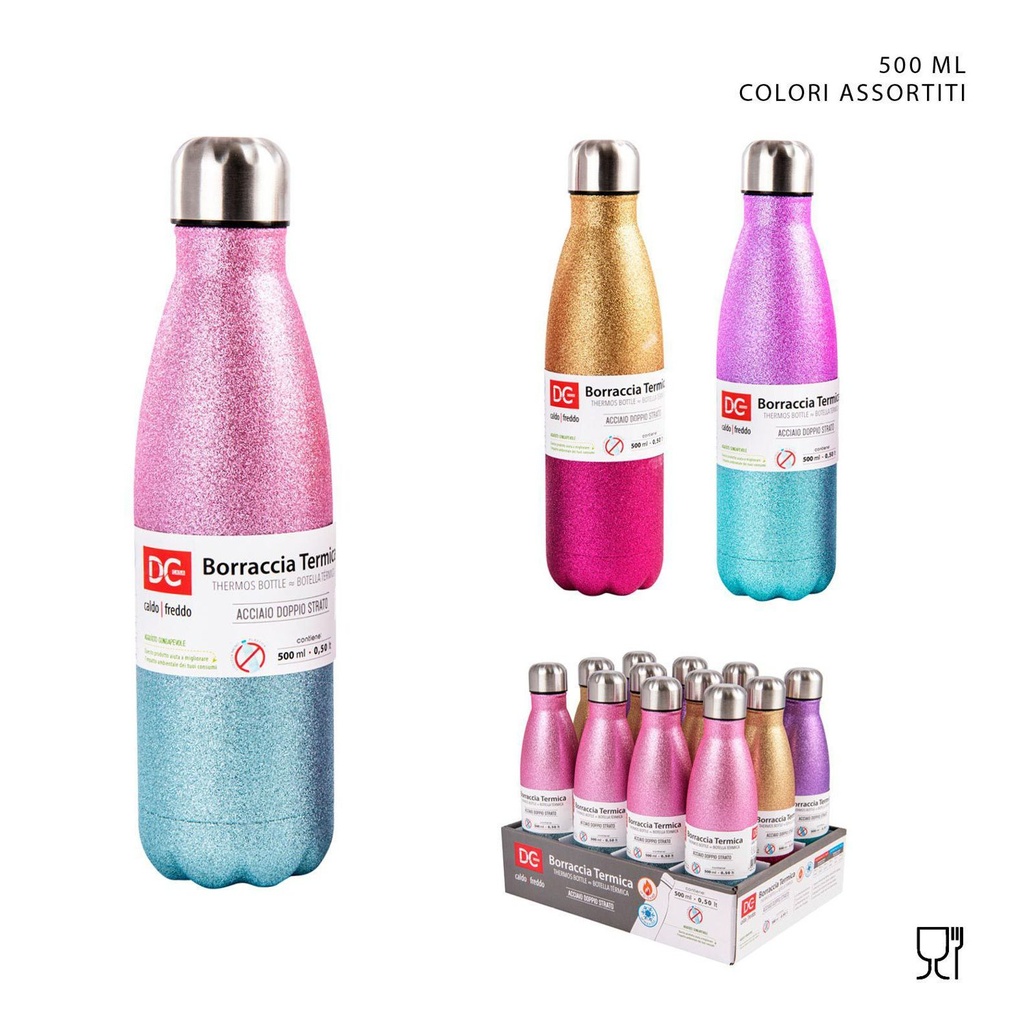 Botella térmica de acero inoxidable 500ml - Accesorios de bebida