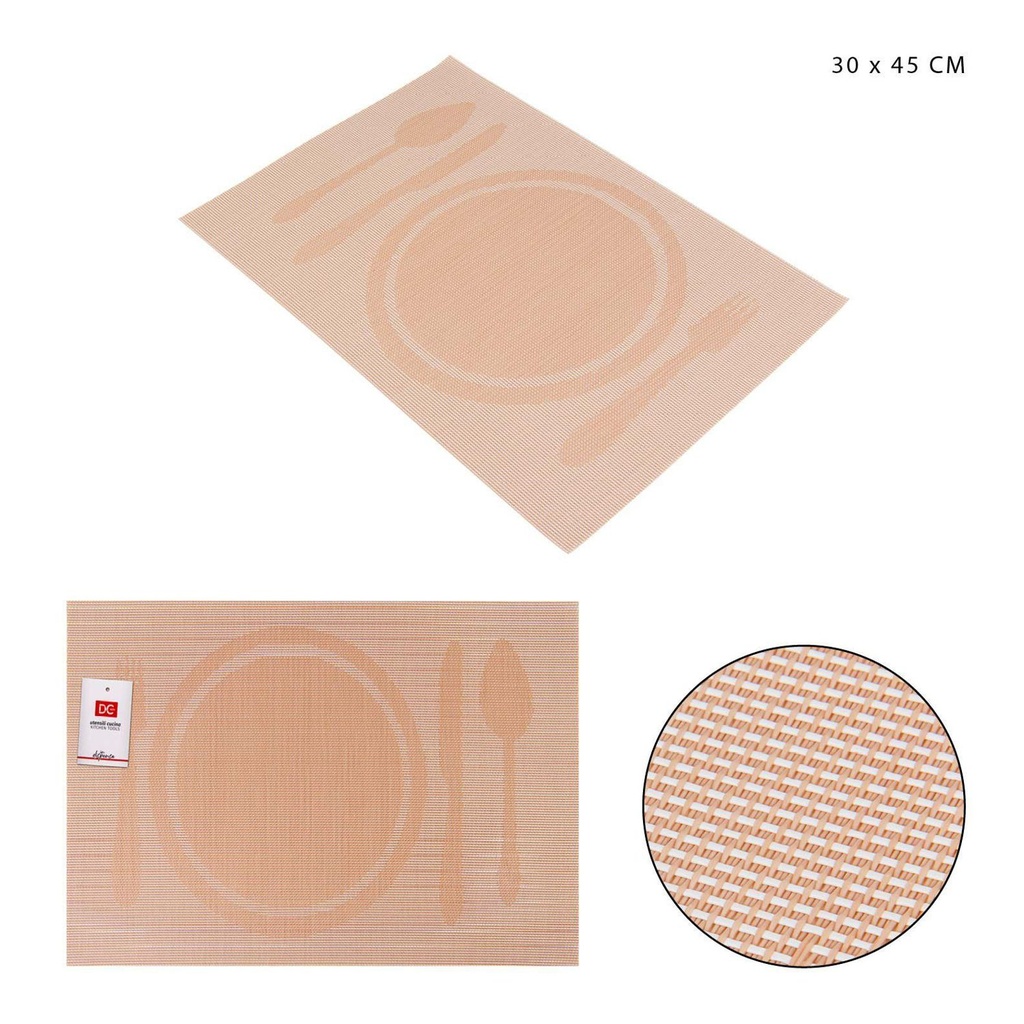 Mantel individual PVC 30x45 cm - Protectores de mesa y utensilios de cocina