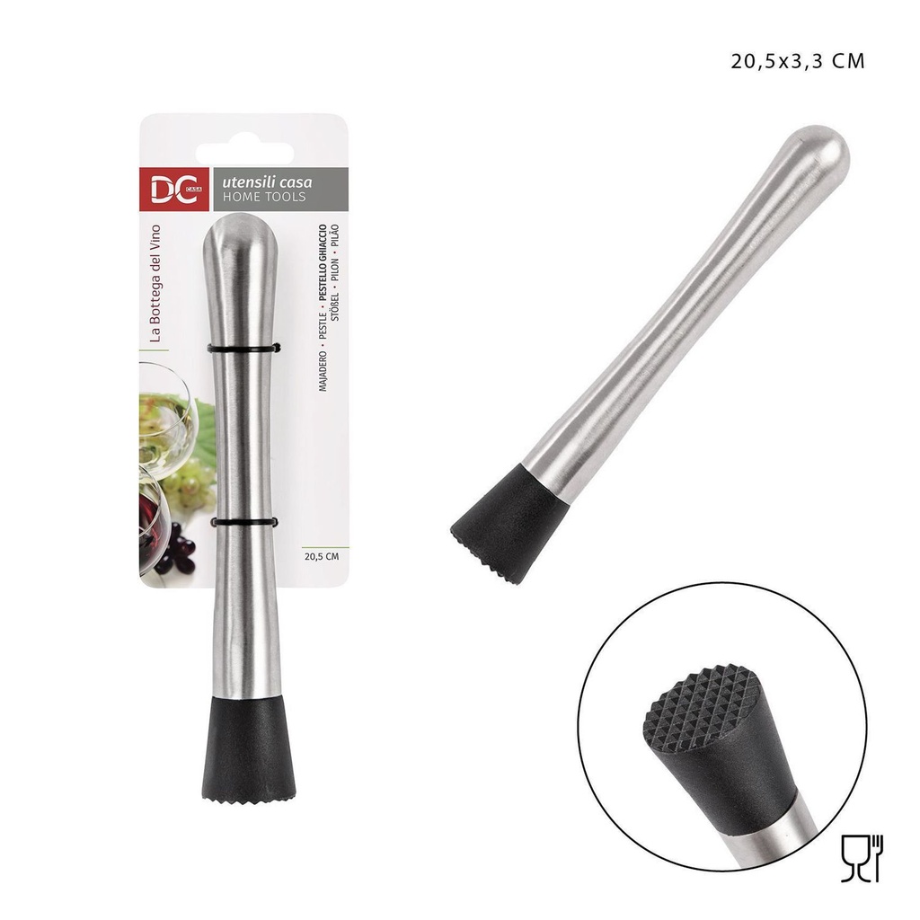 Majadero de hielo 20.5x3.3 cm - Utensilios de coctel