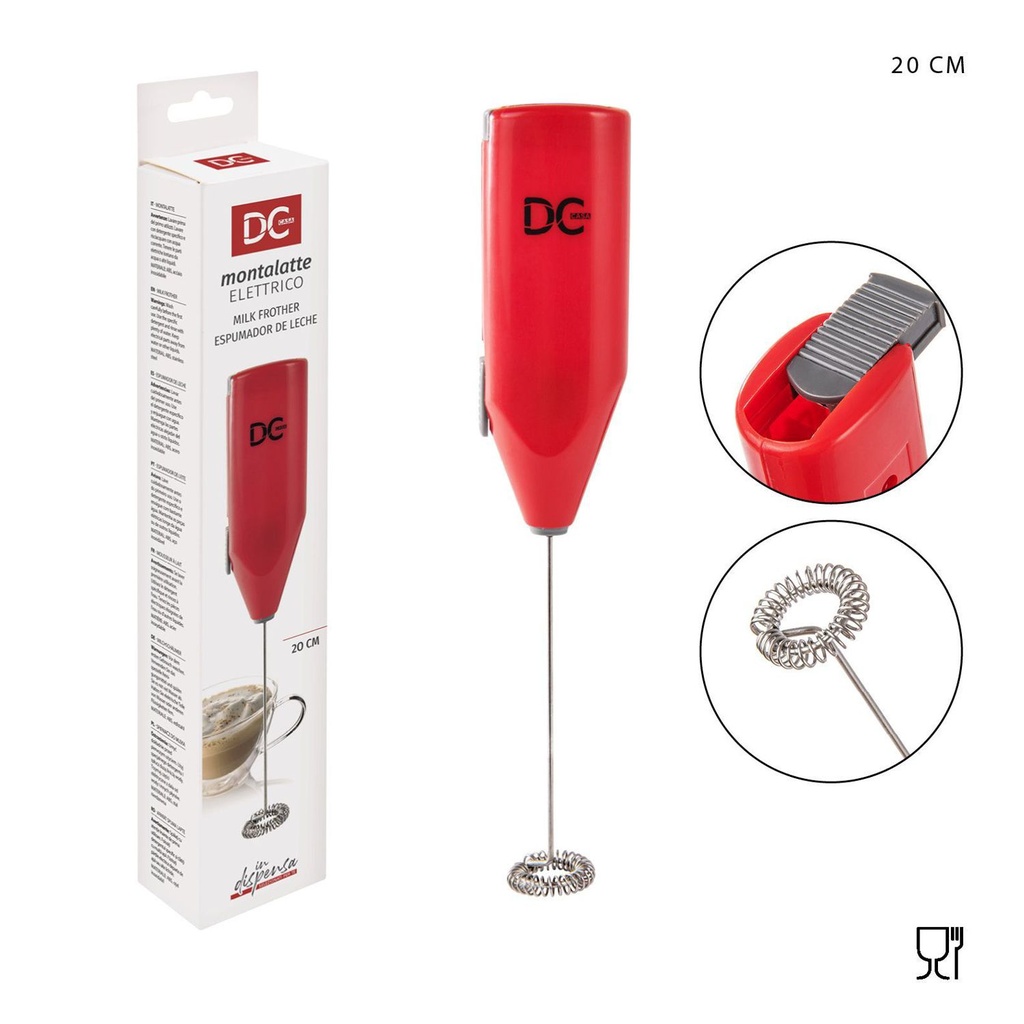 Mini espumador eléctrico de leche 20 cm - Utensilios de cocina