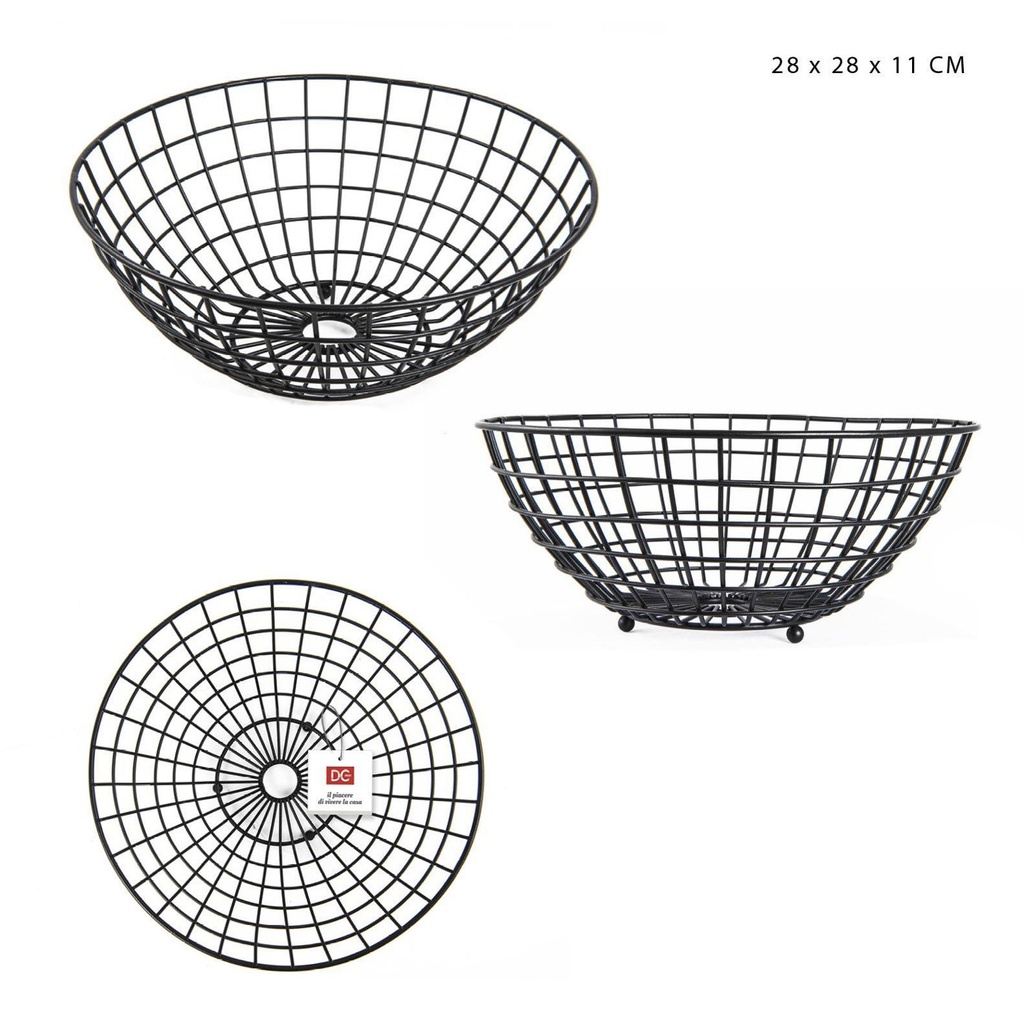 Cesta multiusos de 28x28x11 cm - Organización de cocina