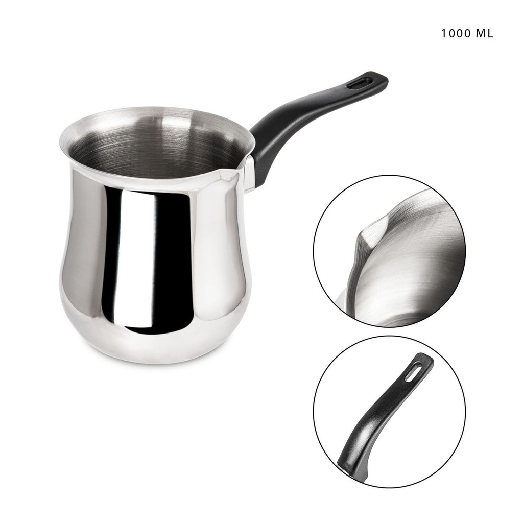 Cacerola de acero inoxidable 1000 ml - Utensilios de cocina