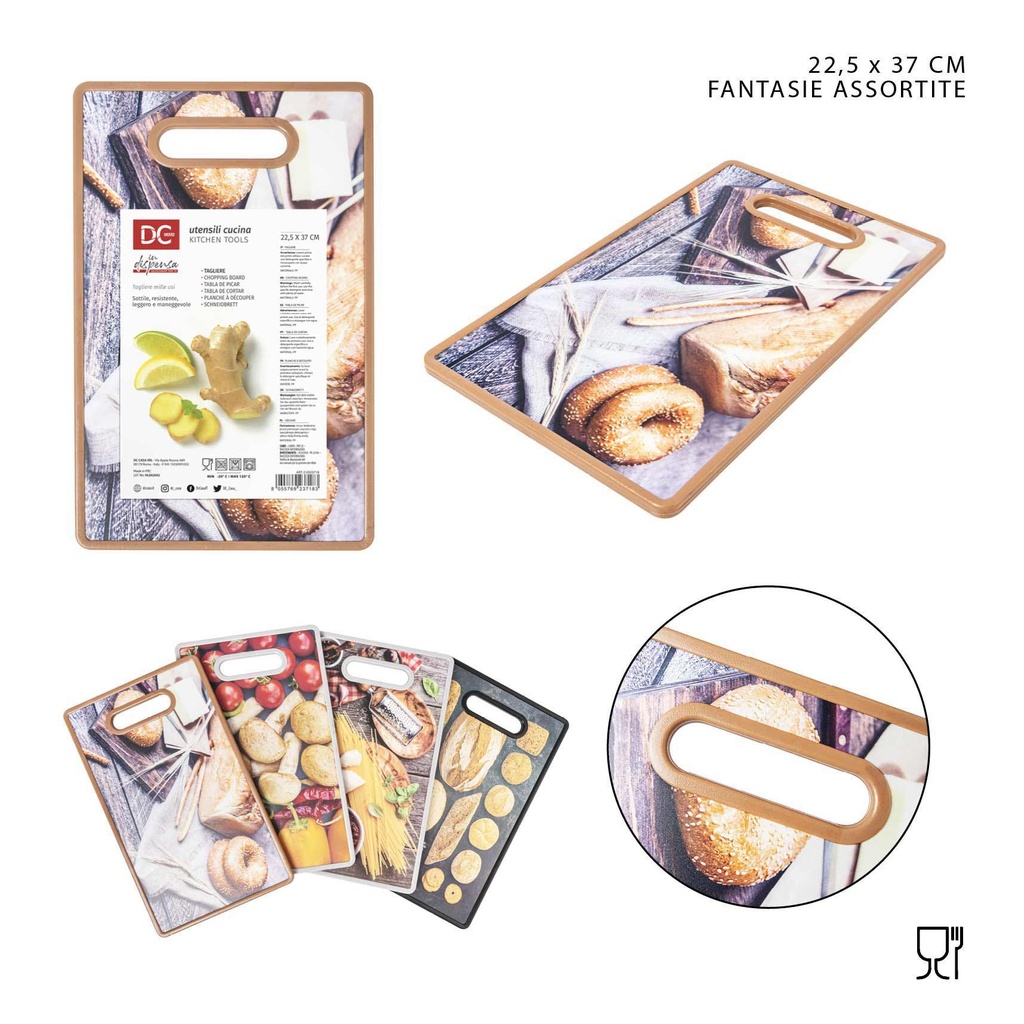 Tabla rectangular 22.5x37 cm - Utensilios de cocina