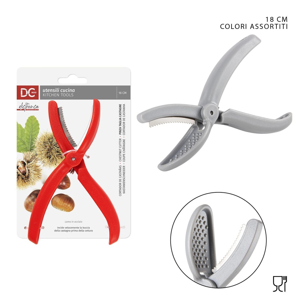 Pinza cortadora para castañas 18 cm - Accesorios de cocina