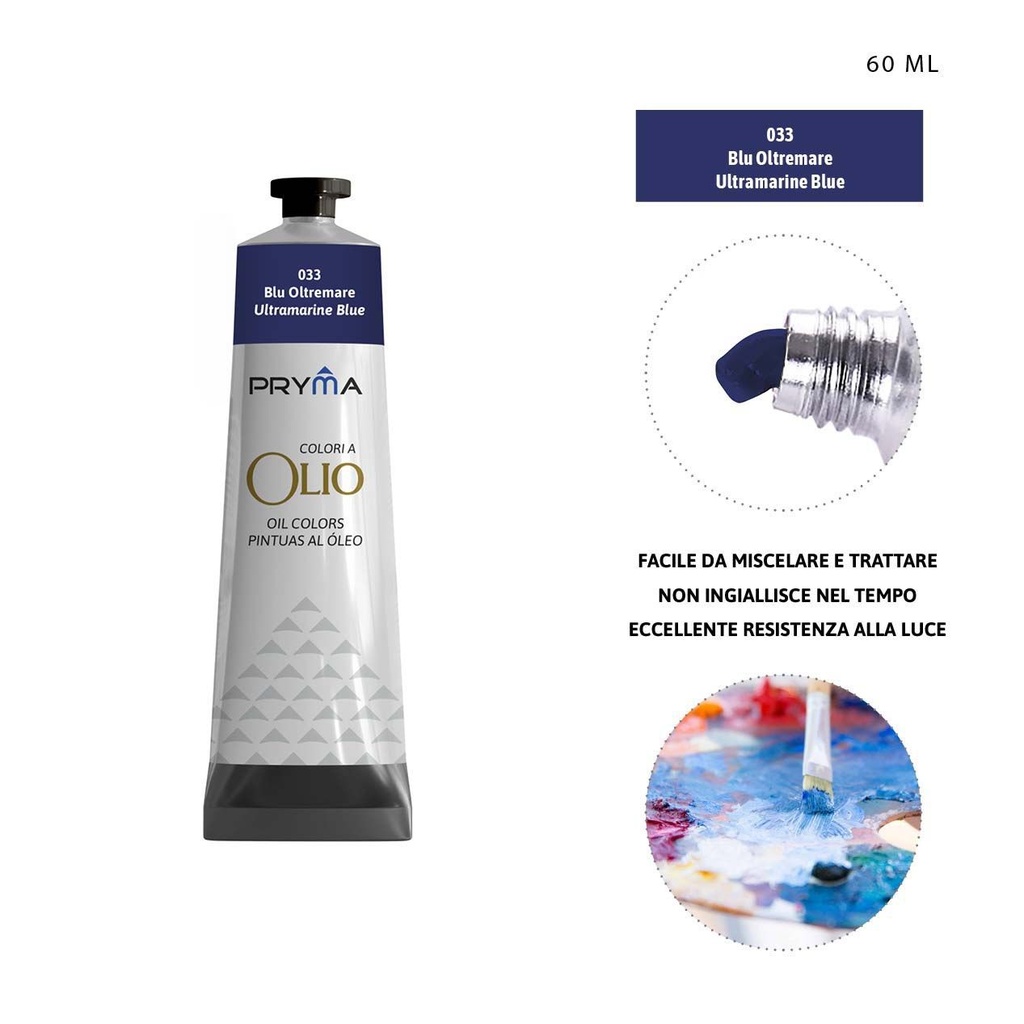 Pintura al óleo 60ml N.033 ultramar - Pinturas y arte