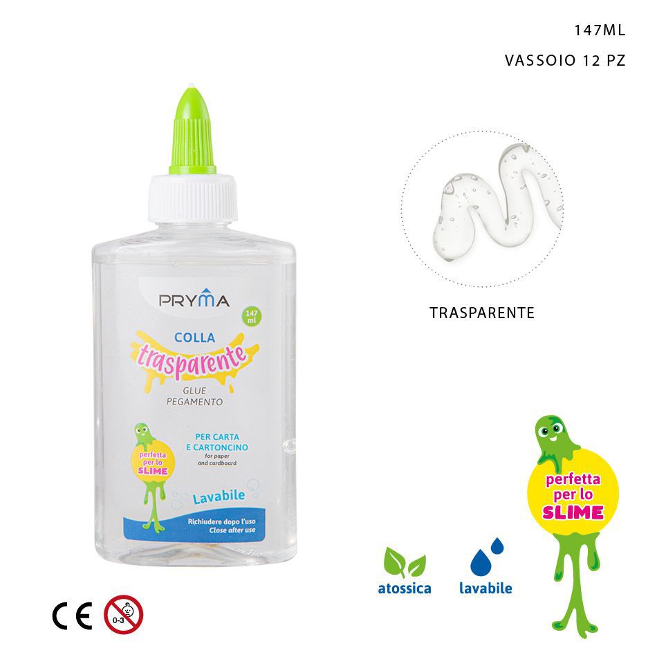 Pegamento transparente lavable 147ml