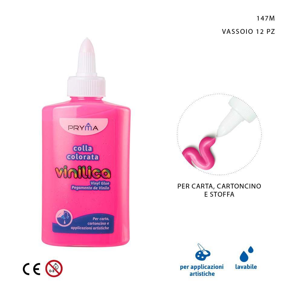 Pegamento rosa 147ml para manualidades