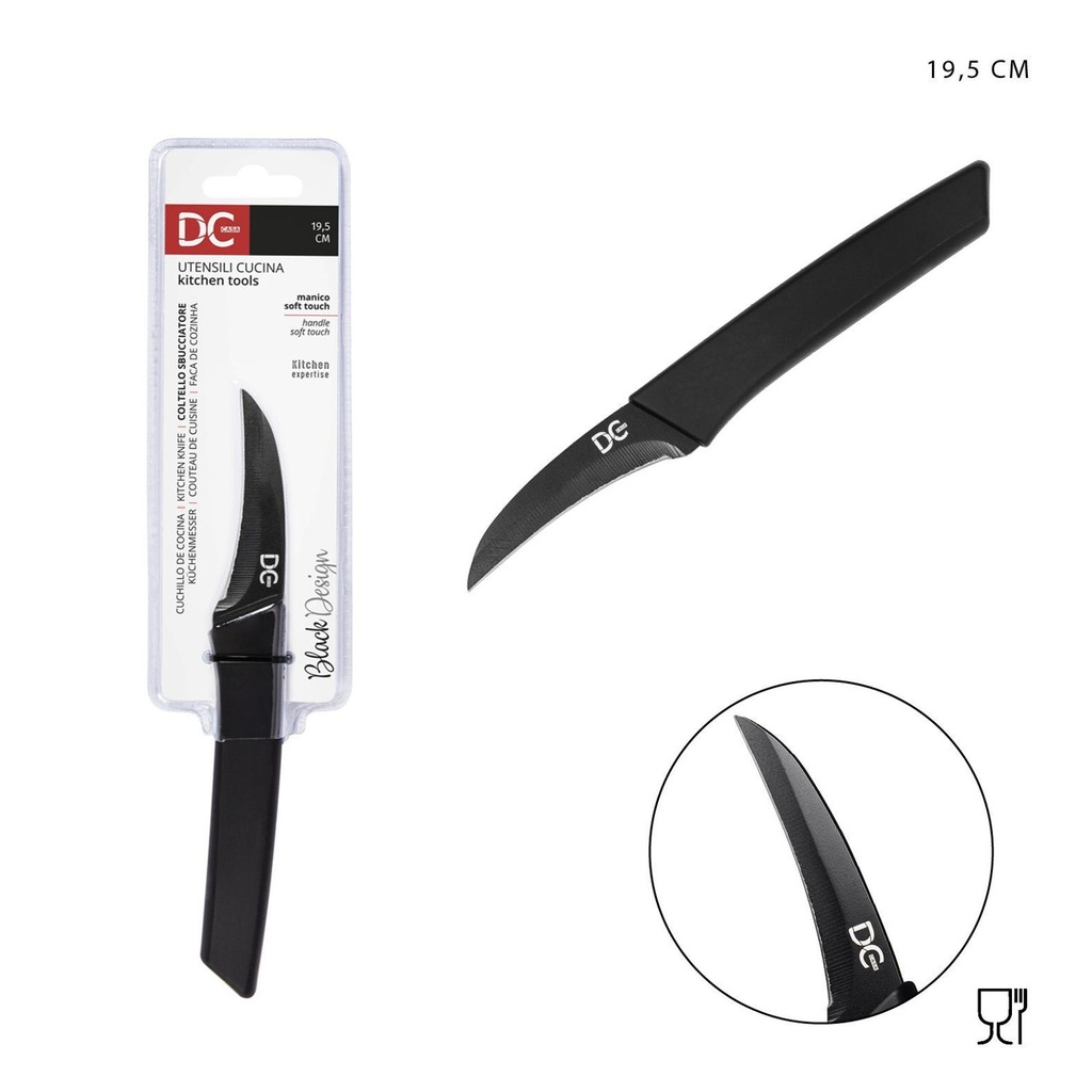 Cuchillo pelador Black Design de 19.5 cm - Utensilios de cocina