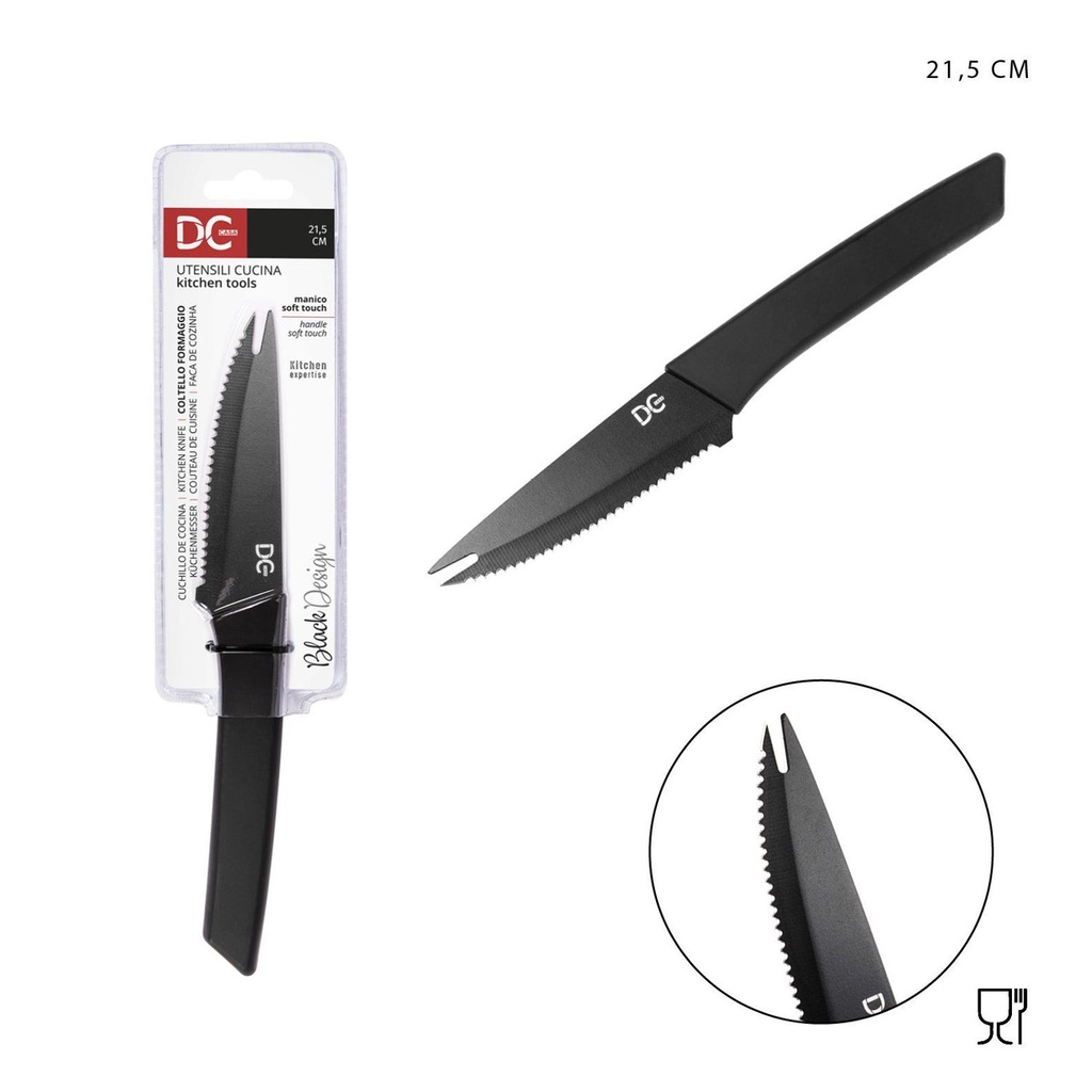 Cuchillo para queso 21.5cm Black Design