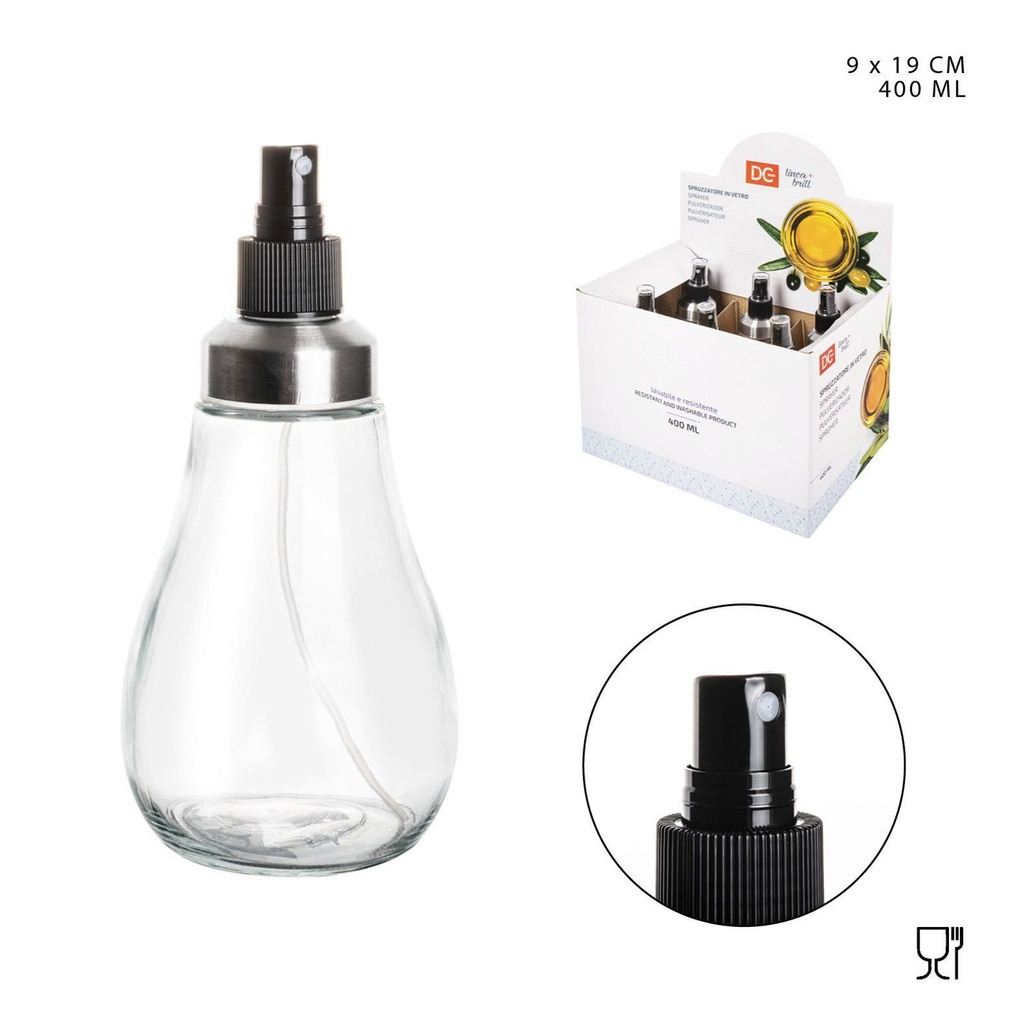 Pulverizador de cristal 400ML - Utensilios de cocina