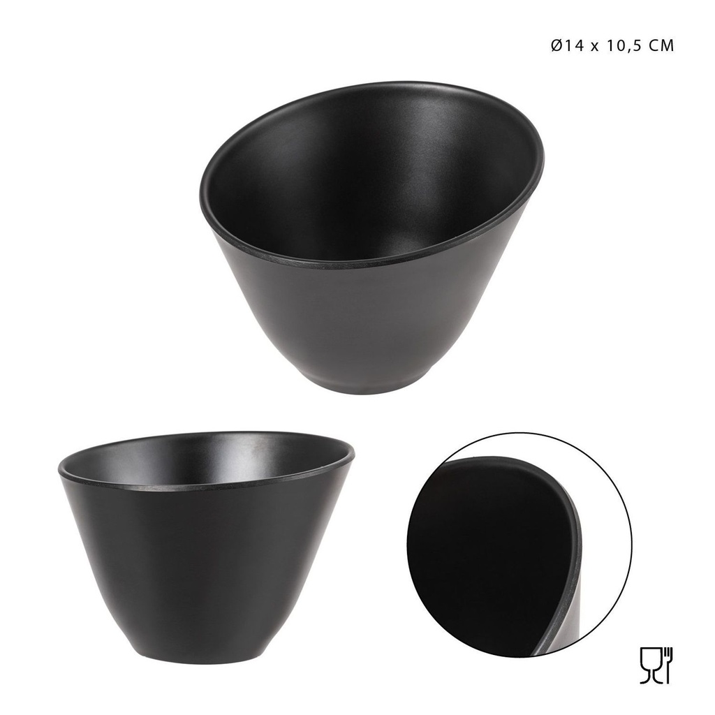 Cuenco melamina redonda D14x10.5cm - Utensilios de cocina