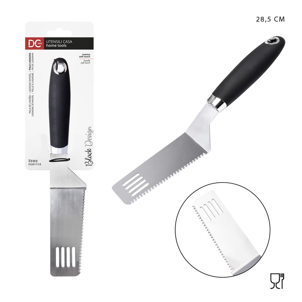 Pala para lasaña de acero inoxidable 28.5cm para cocina