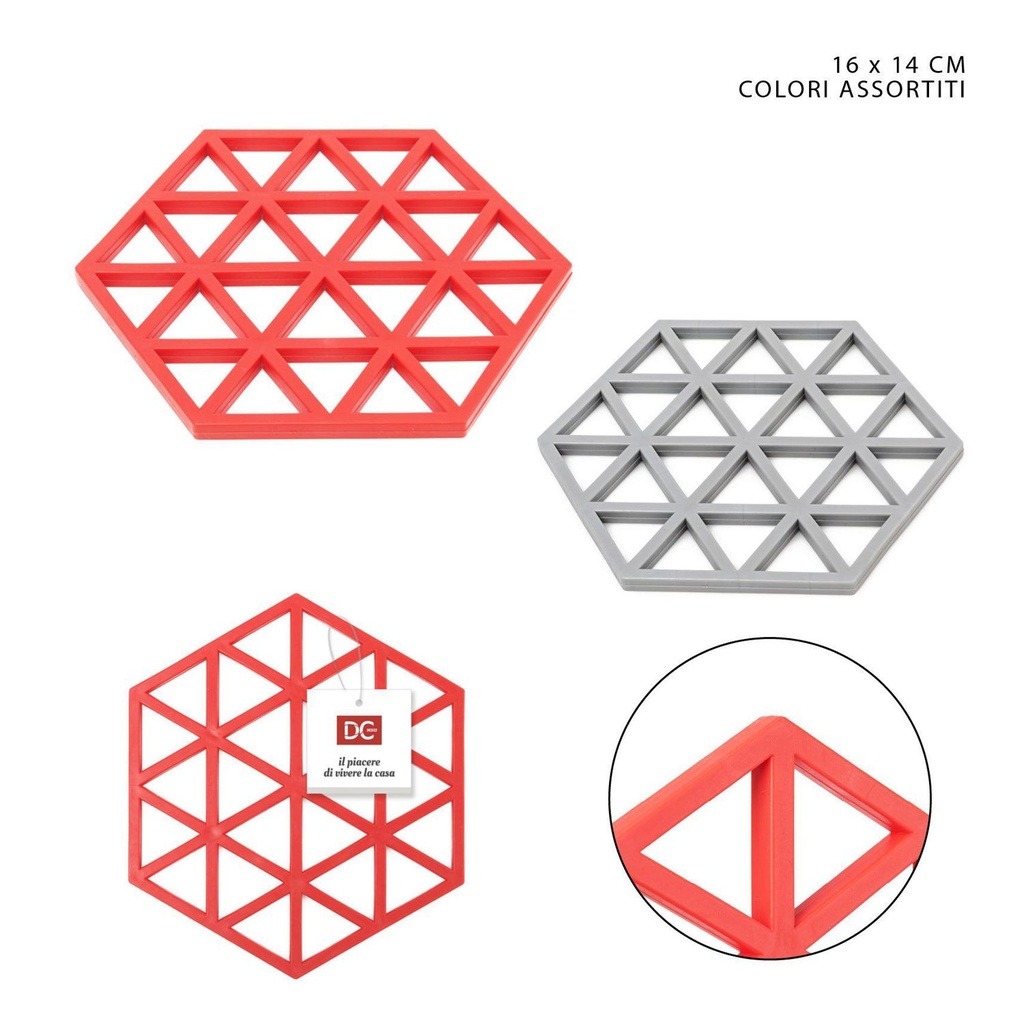 Base hexagonal para ollas 16x14 cm - Aislantes y soportes para utensilios