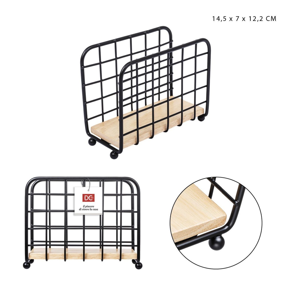 Soporte para servilletas 14.5X7X12.2CM - Accesorios de cocina
