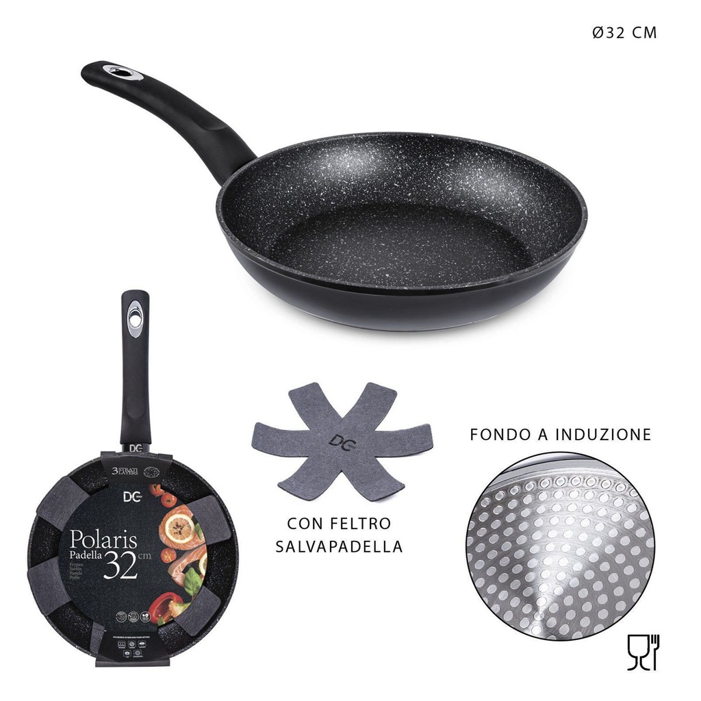 Sartén para inducción Polaris 32cm para cocina