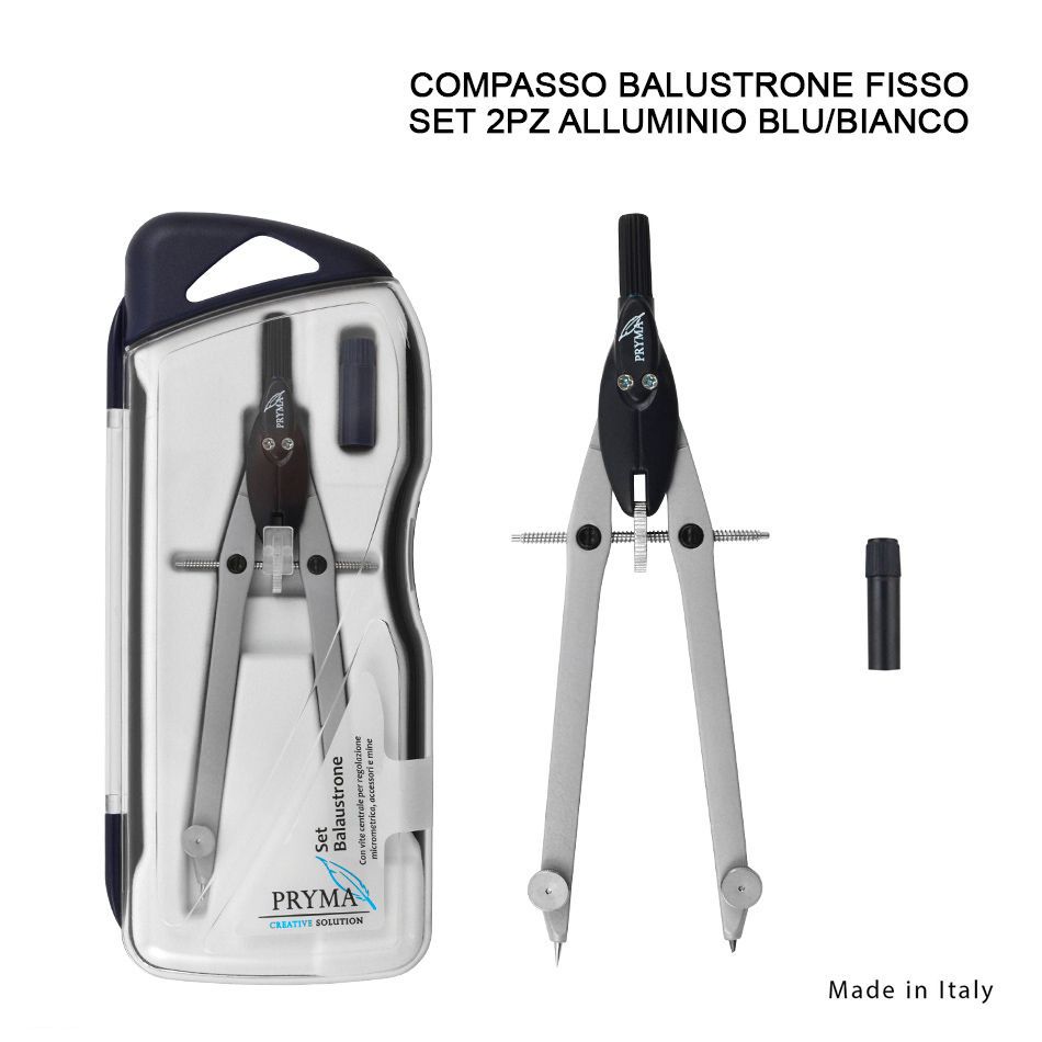 Compás de precisión 2 piezas - Papelería y útiles escolares