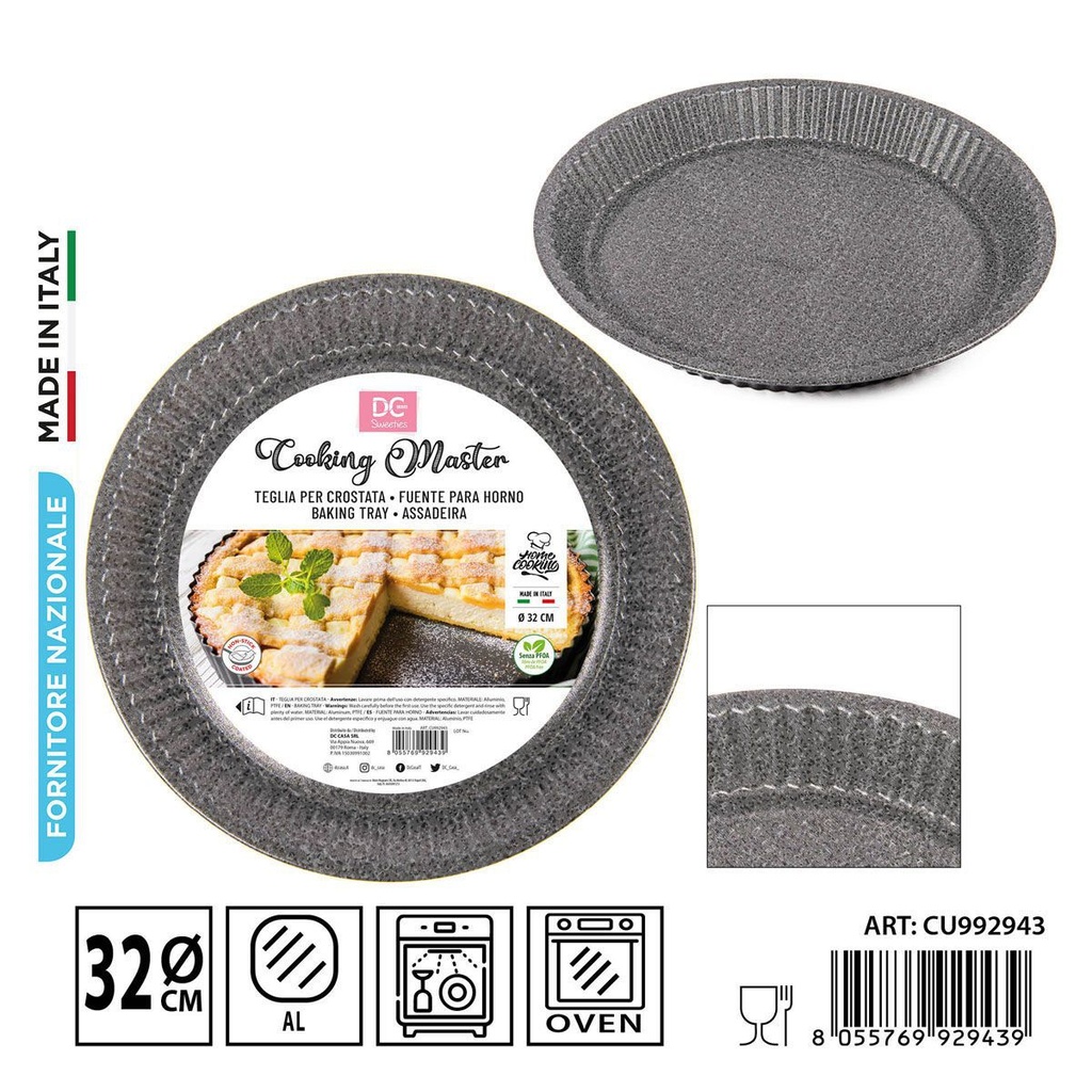 Bandeja para hornear pastel redonda 32 cm - Utensilios de repostería