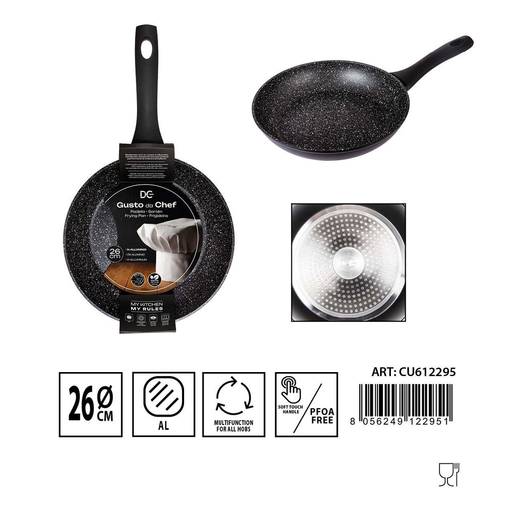 Sartén inducción 26cm para cocina