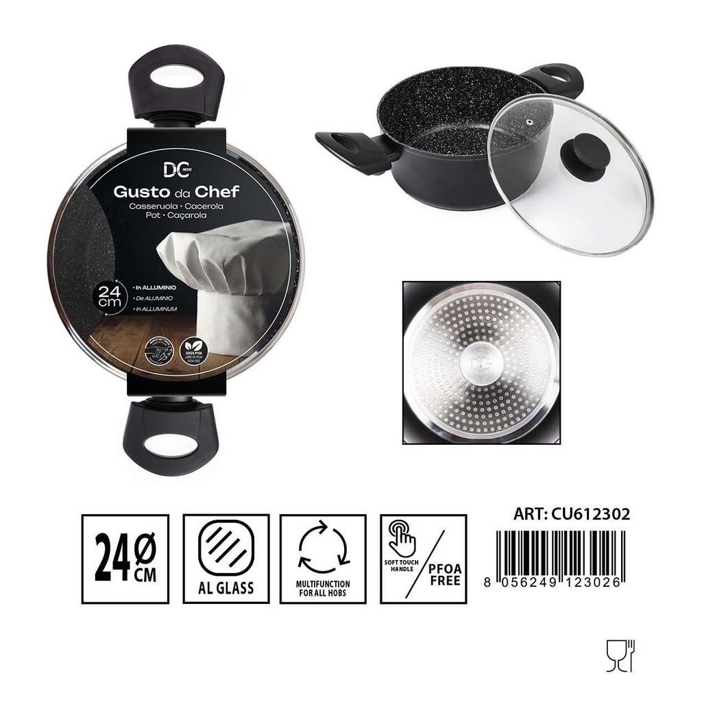 Cacerola induction de 24CM - Utensilios de cocina