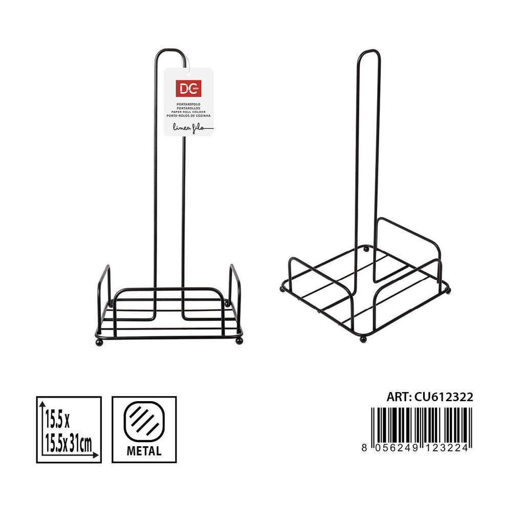 Portarrollos 15.5x15.5x31cm para cocina