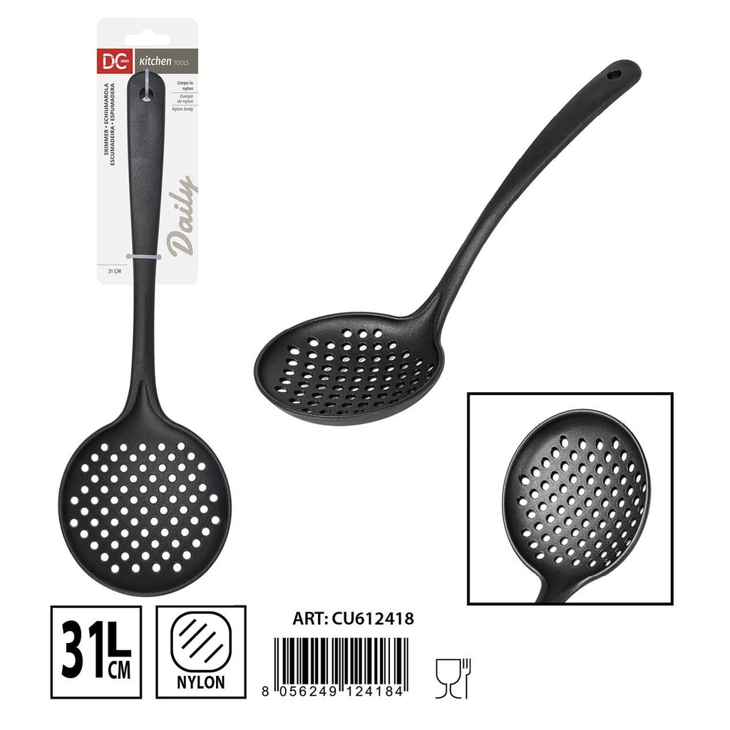 Espumador de nylon 31cm para cocina