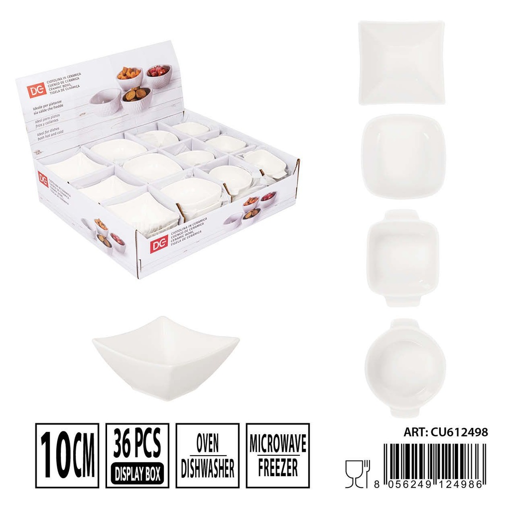 Cuenquito terrina de cerámica 10 cm - Vajilla de cerámica