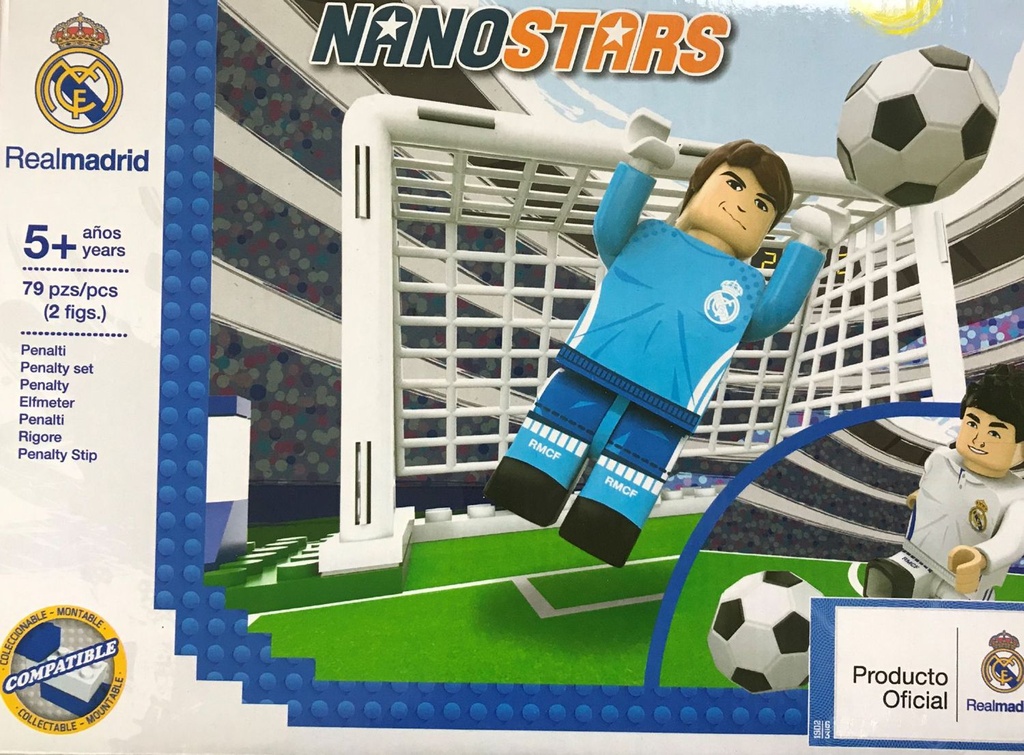 Nanostars Penalty Set 79pcs Real Madrid