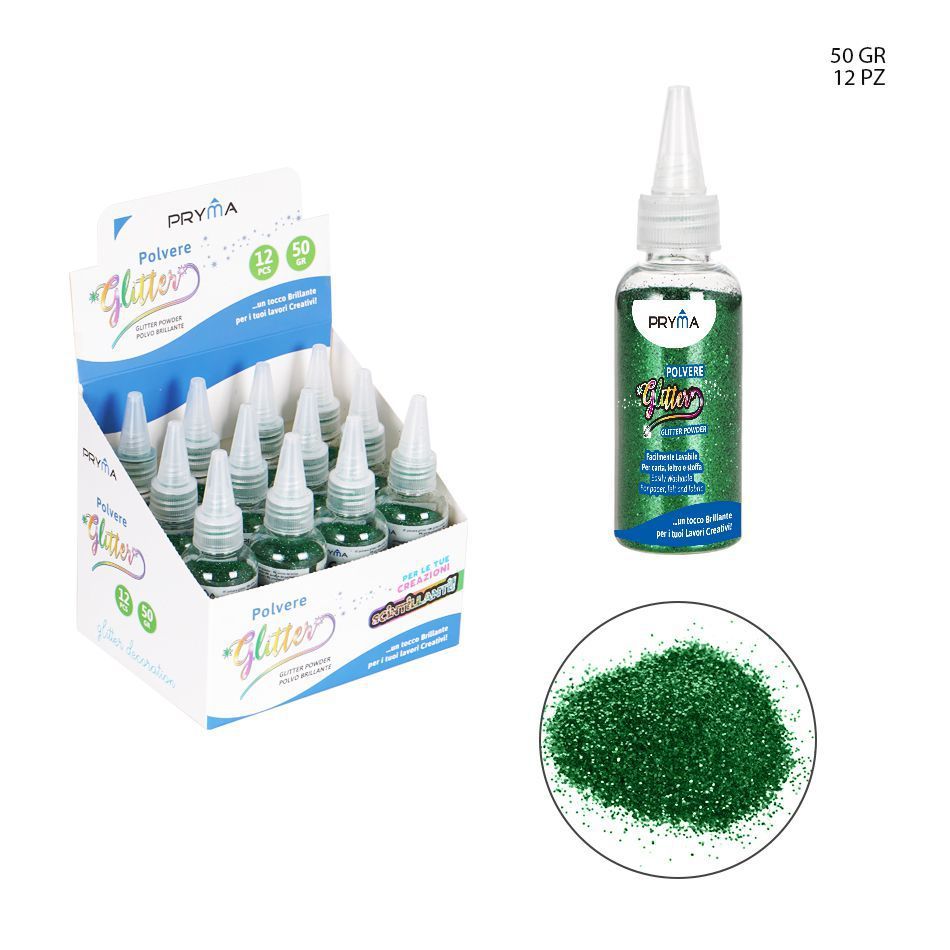 Purpurina verde 50g