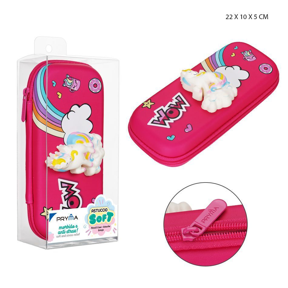 Estuche antiestrés 22X10X5 cm - Bolsa de lápices y mochilas