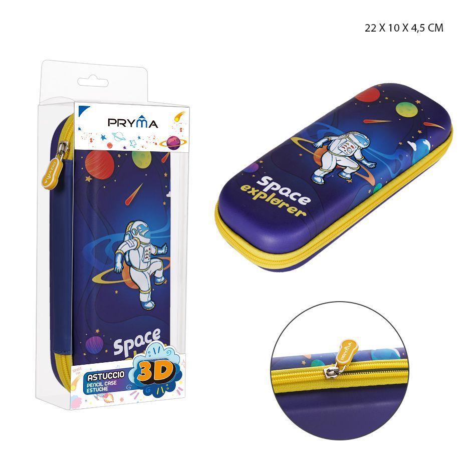 Estuche 3D EVA 22X10X4.5 cm - Estuche de lápices EVA