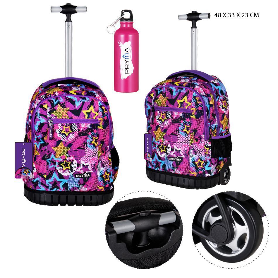 Mochila con ruedas 48X33X23 cm - Accesorios escolares y mochilas