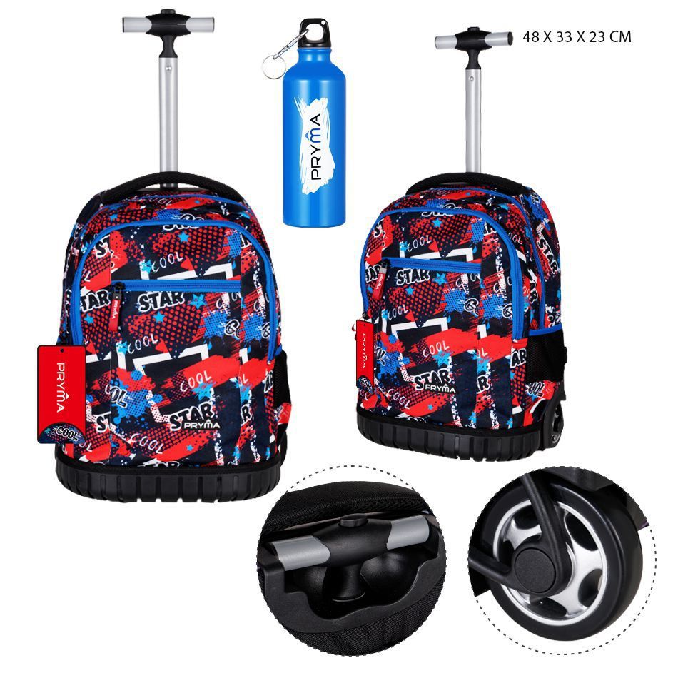 Mochila con ruedas 48X33X23 cm - Accesorios escolares y mochilas