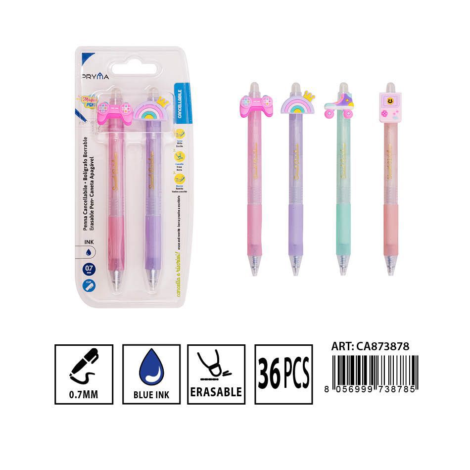 Bolígrafo borrador Magic Pen 0.7mm para escritura