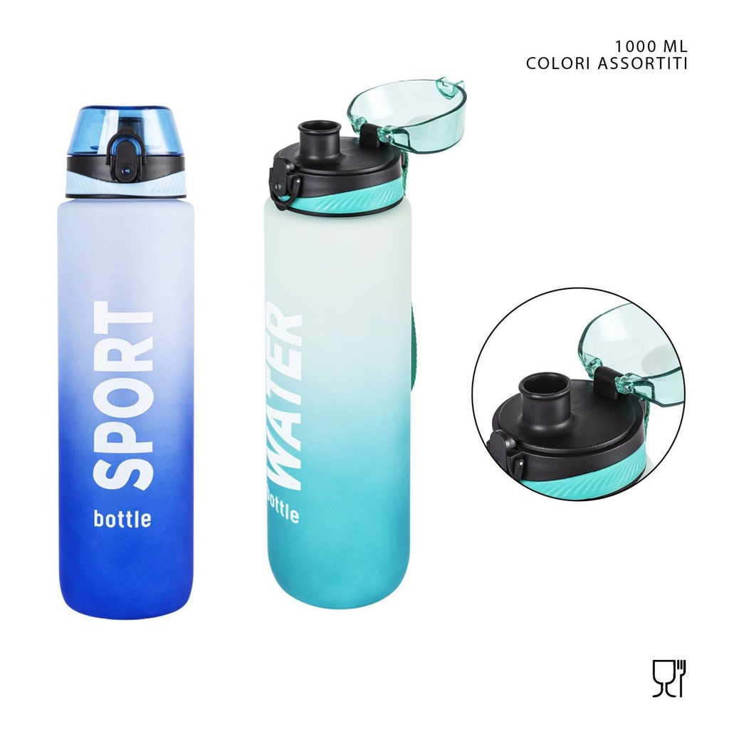 Botella de deporte 1000ml - Envase para bebidas