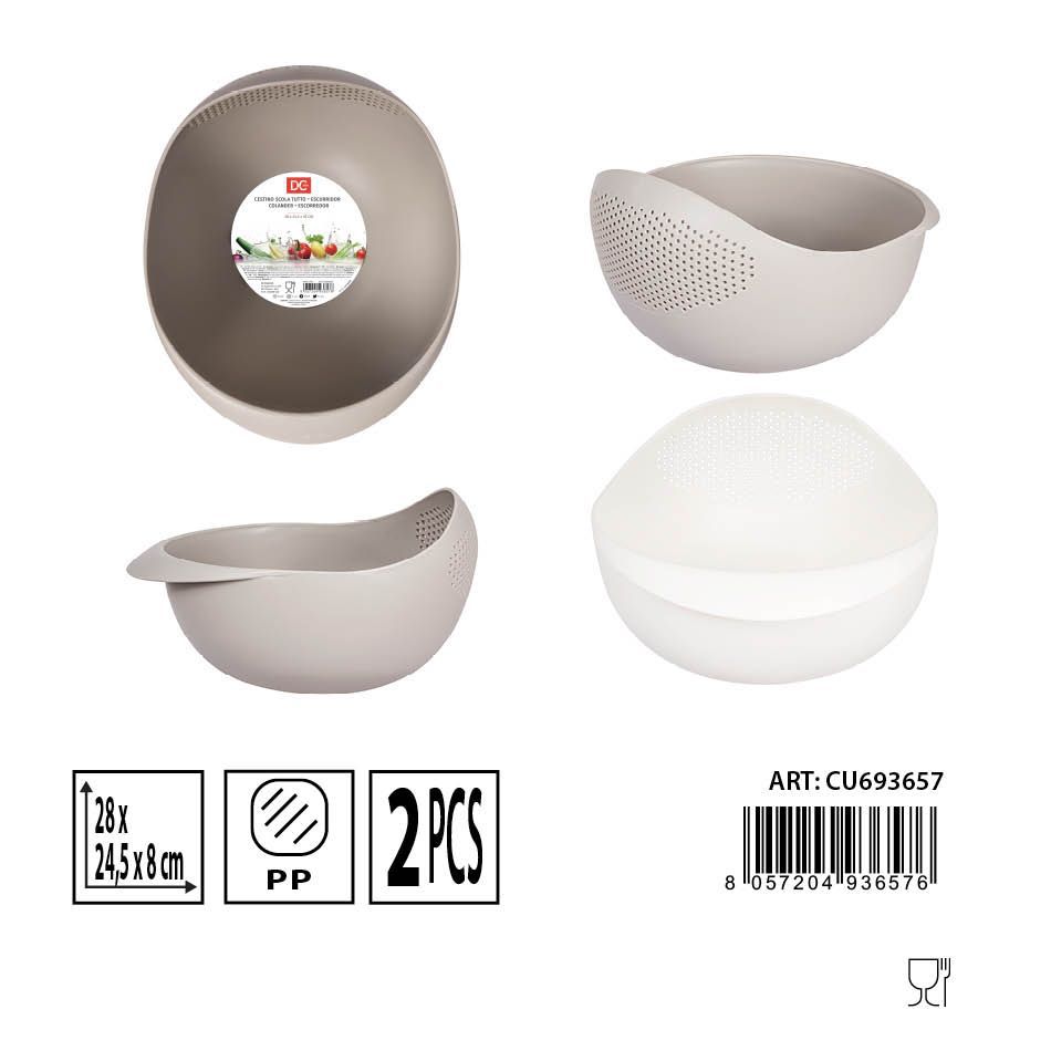 Escurridor 28x24.5x18 cm - Accesorios de cocina