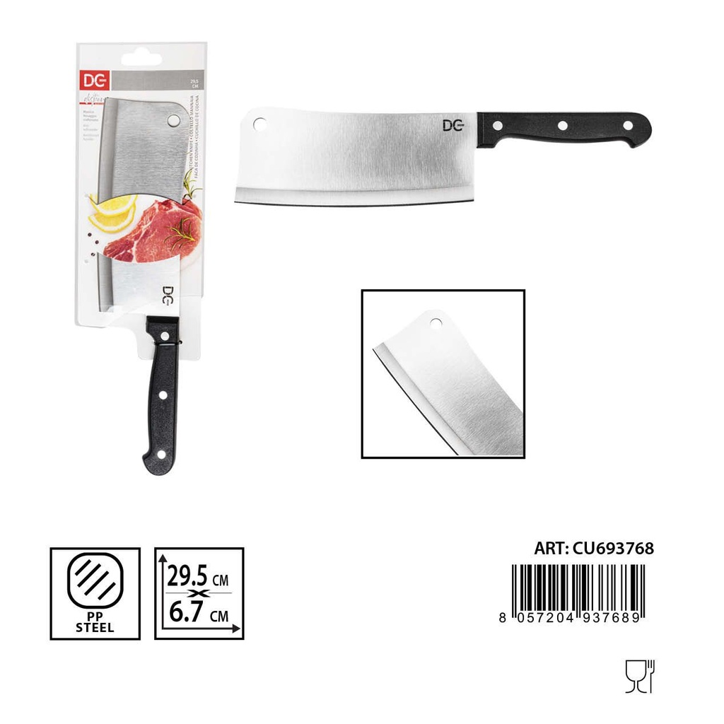 Cuchillo de cocina 29.5x6.7cm para cortar alimentos