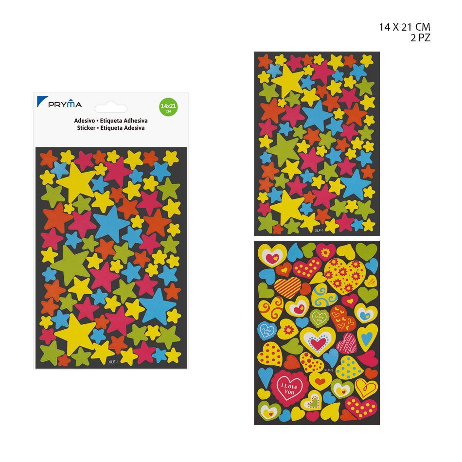 Etiqueta adhesiva 14x21 cm - Papelería y etiquetas