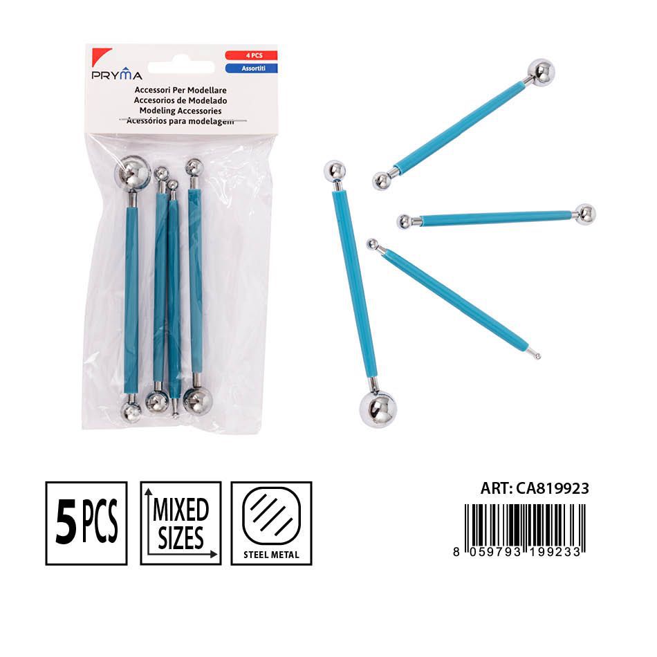 Accesorios de modelado 4pz para esculturas y artesanías